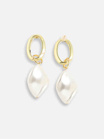 Gold Plated Designer Casual Drop Earring For Women