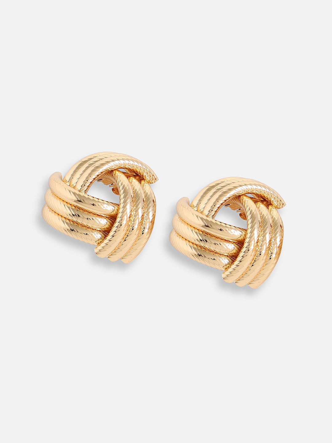 Gold Plated Designer Casual Stud For Women
