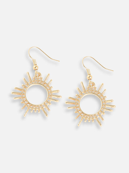 Gold Plated Designer Party Drop Earring For Women
