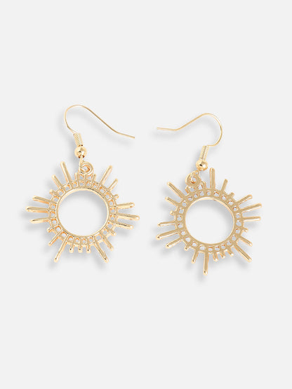 Gold Plated Designer Party Drop Earring For Women