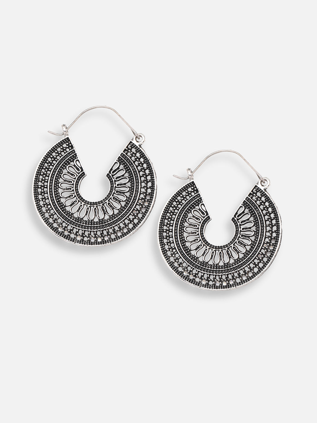 Gold Plated Designer Party Hoop Earring For Women