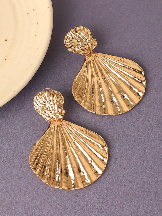 Gold Plated Designer Casual Drop Earring For Women