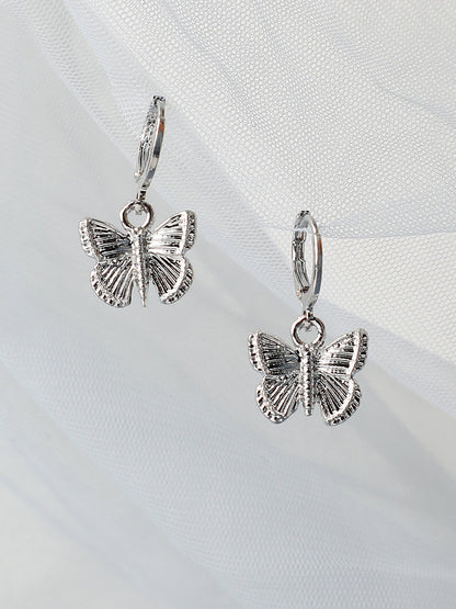 Silver Plated Designer Casual Hoop Earring For Women