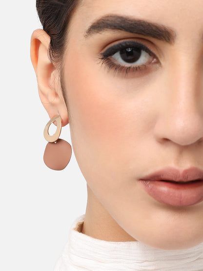 Gold Plated Designer Party Drop Earring For Women