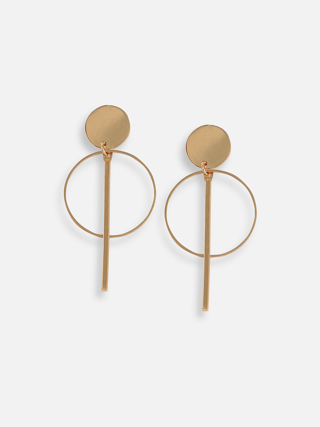 Gold Plated Designer Casual Drop Earring For Women