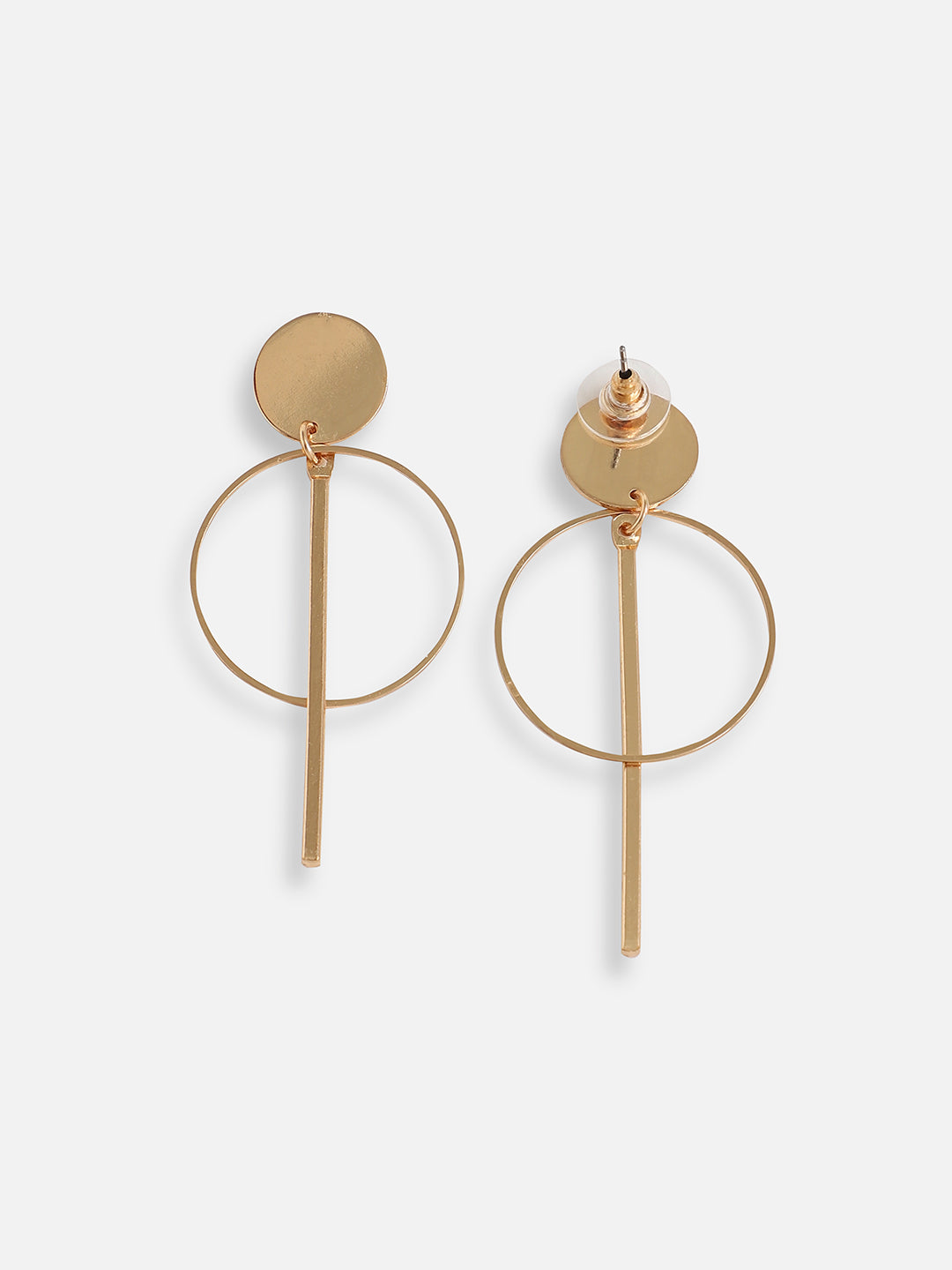 Gold Plated Designer Casual Drop Earring For Women