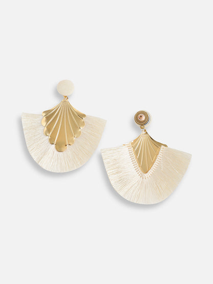 Gold Plated Designer Stone Party Drop Earring For Women