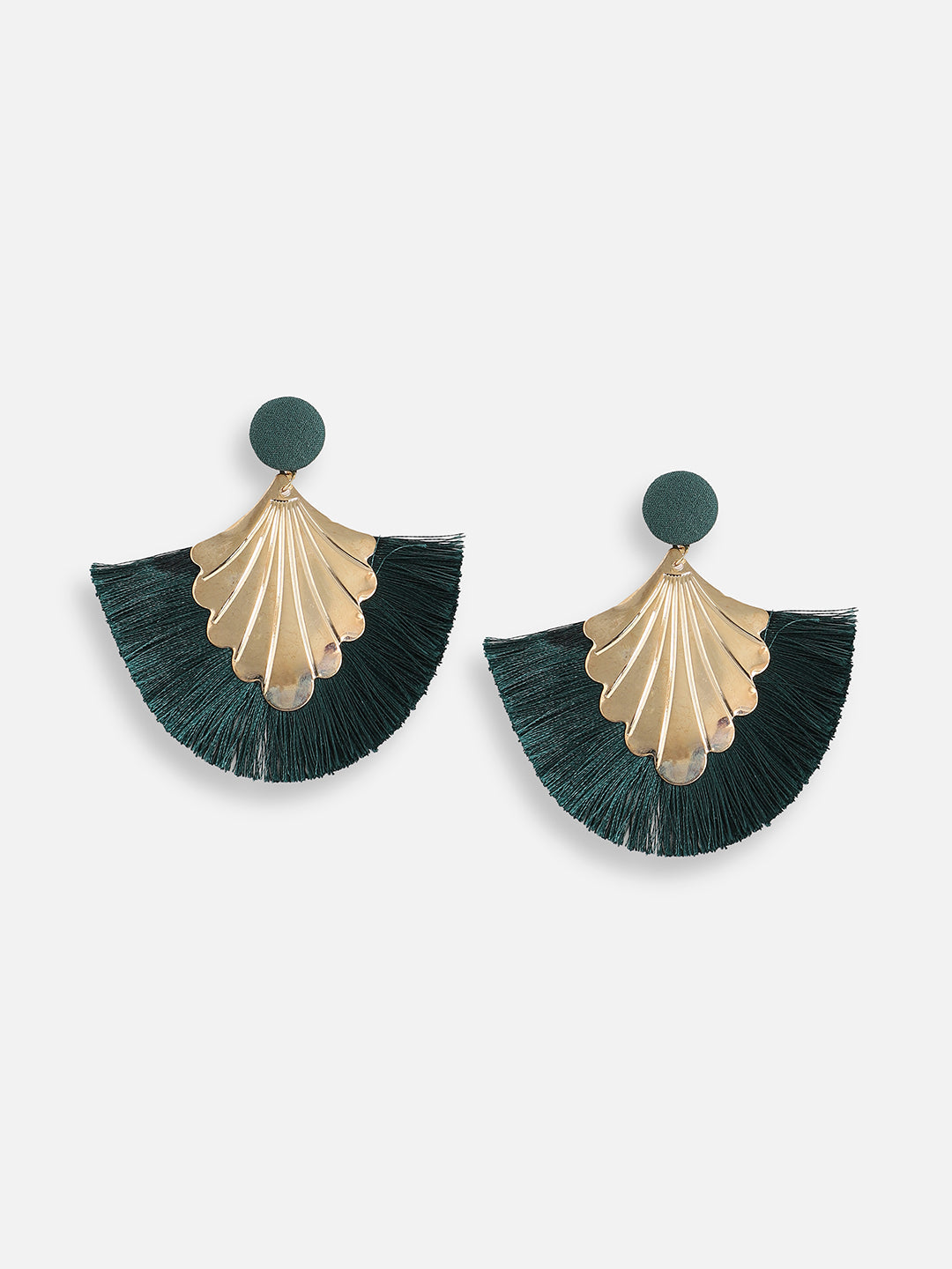 Gold Plated Designer Stone Party Drop Earring For Women