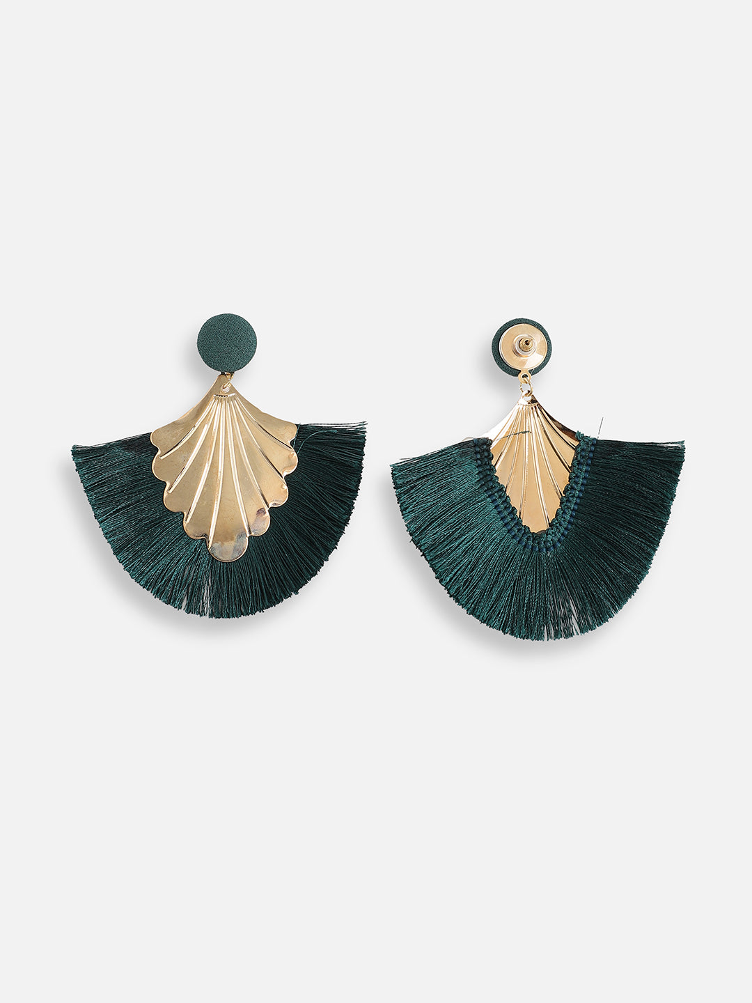 Gold Plated Designer Stone Party Drop Earring For Women