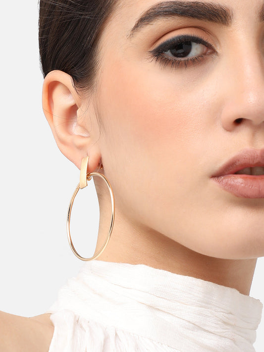Gold Plated Designer Party Drop Earring For Women
