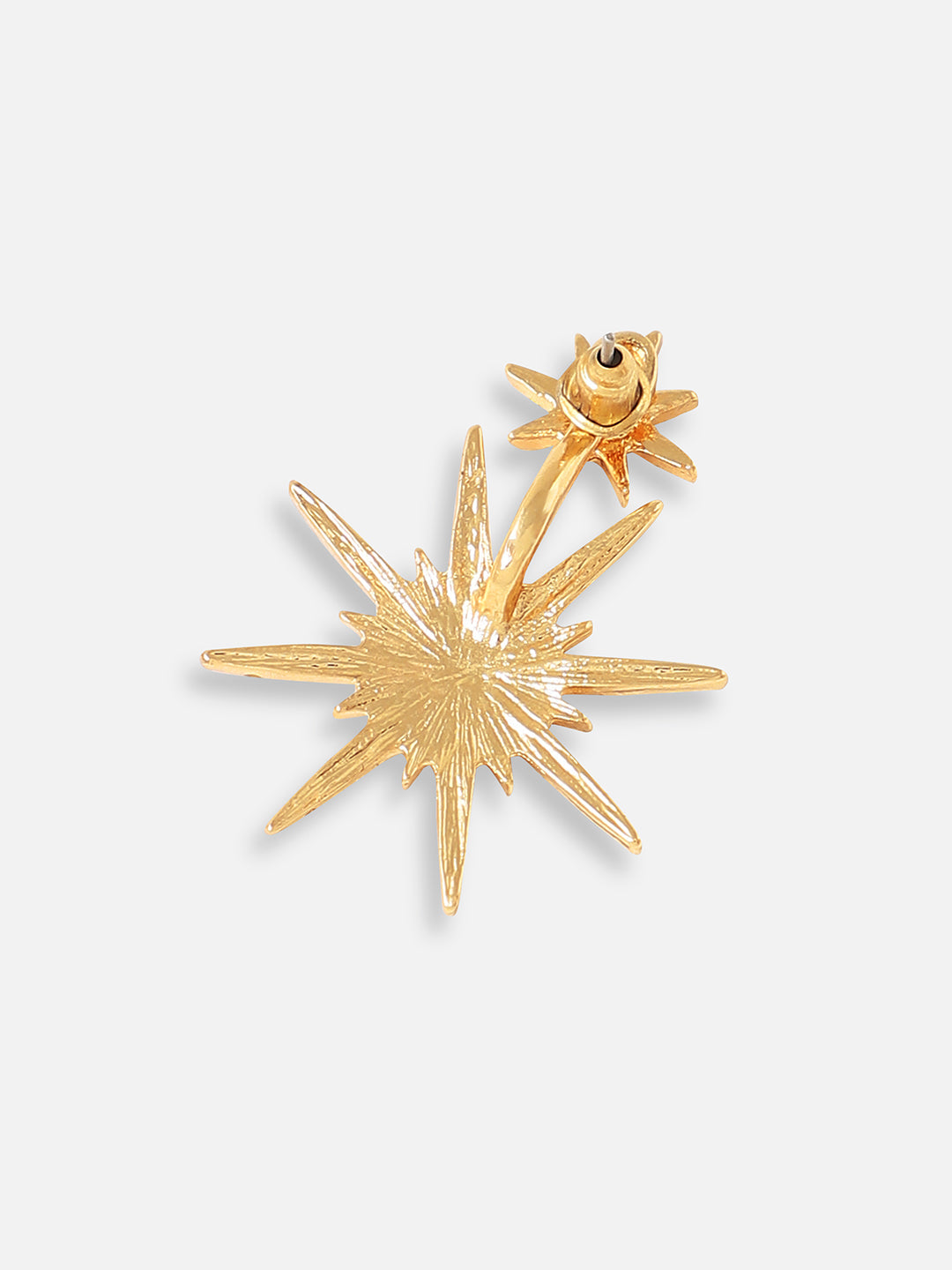 Gold Plated Designer Stone Casual Stud For Women