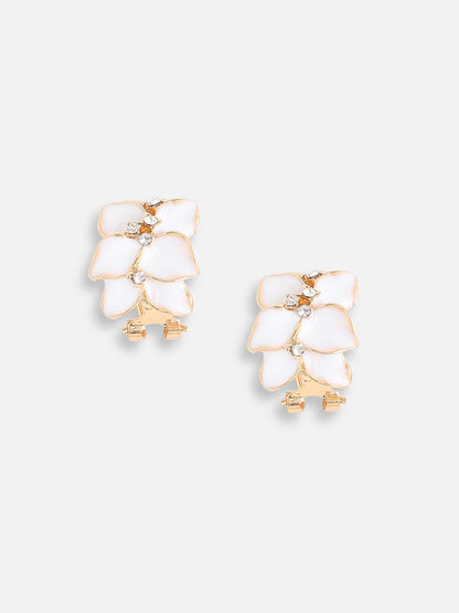 Gold Plated Designer Casual Stud For Women