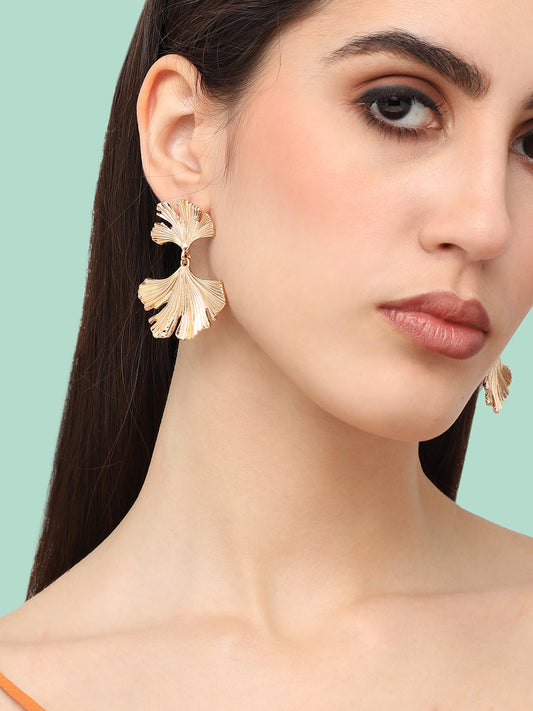 Gold Plated Designer Party Drop Earring For Women