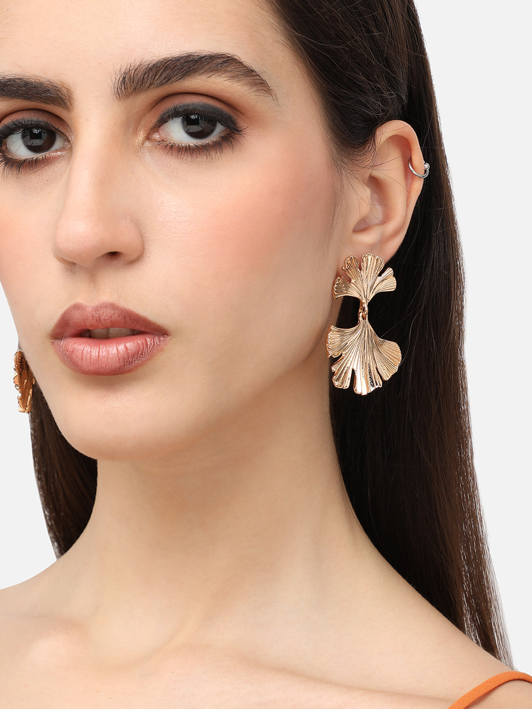 Gold Plated Designer Party Drop Earring For Women