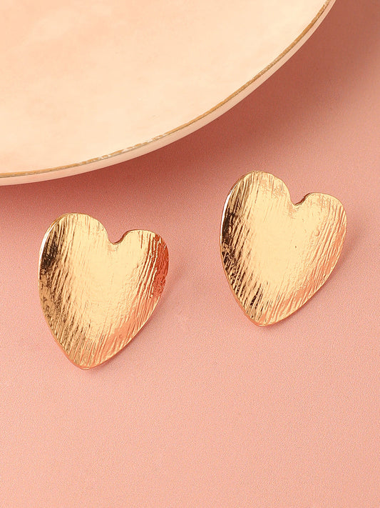 Gold Plated Designer Casual Stud For Women