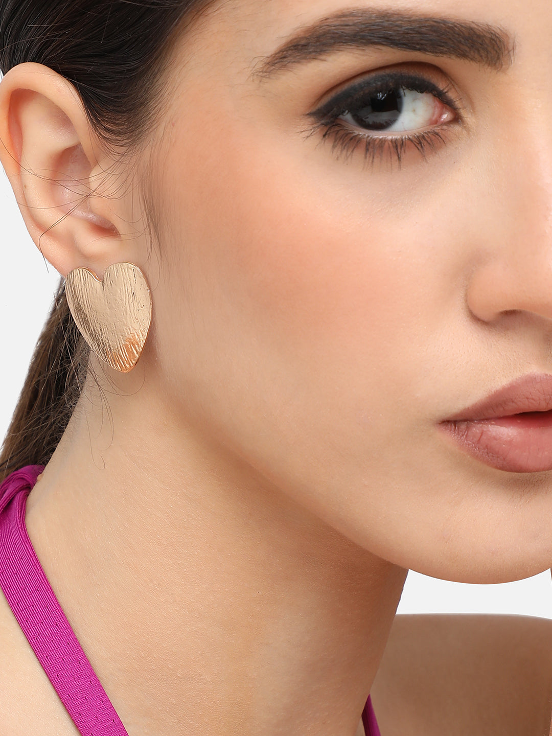 Gold Plated Designer Casual Stud For Women