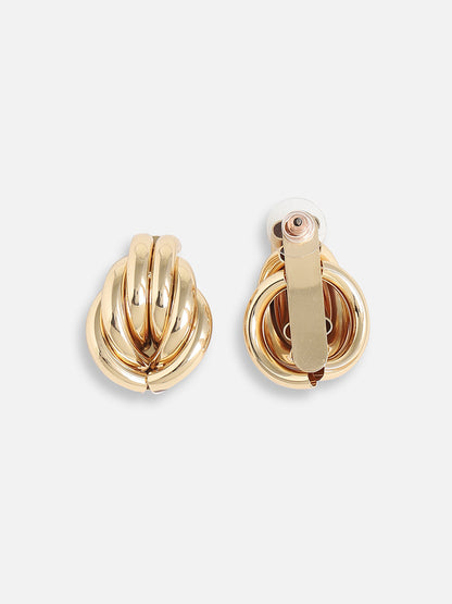 Gold Plated Designer Casual Stud For Women