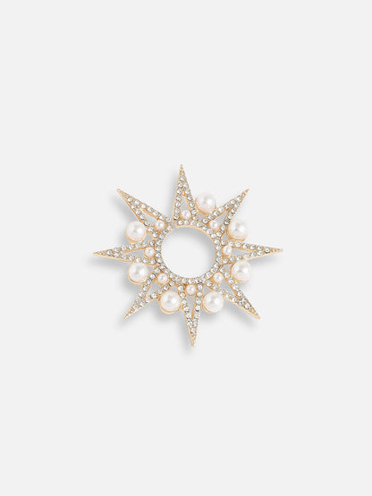 Silver Plated Pearls Casual Stud For Women