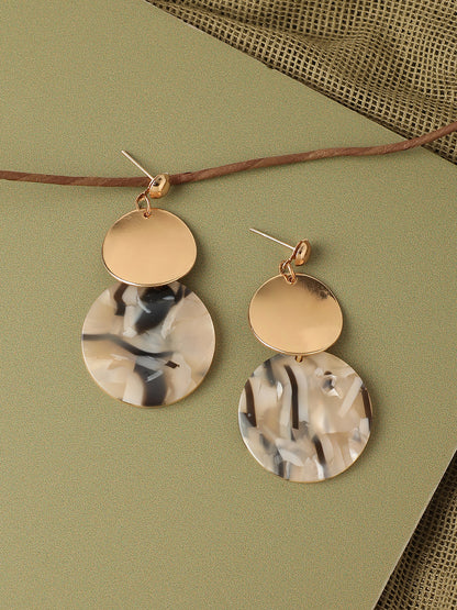 Gold Plated Designer Casual Drop Earring For Women