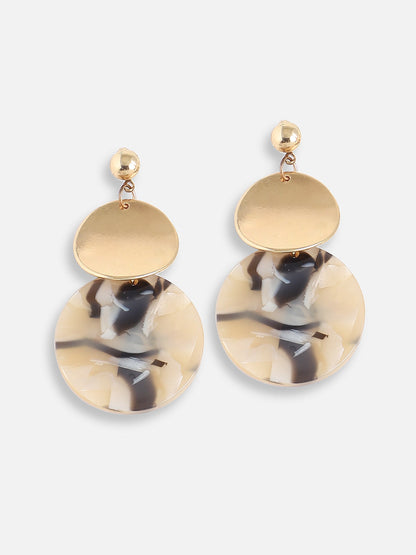 Gold Plated Designer Casual Drop Earring For Women