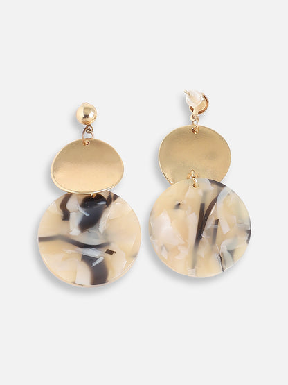 Gold Plated Designer Casual Drop Earring For Women