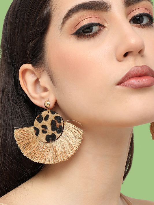 Gold Plated Designer Party Drop Earring For Women