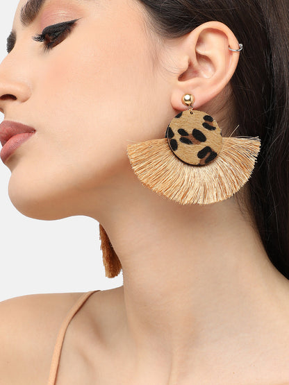 Gold Plated Designer Party Drop Earring For Women