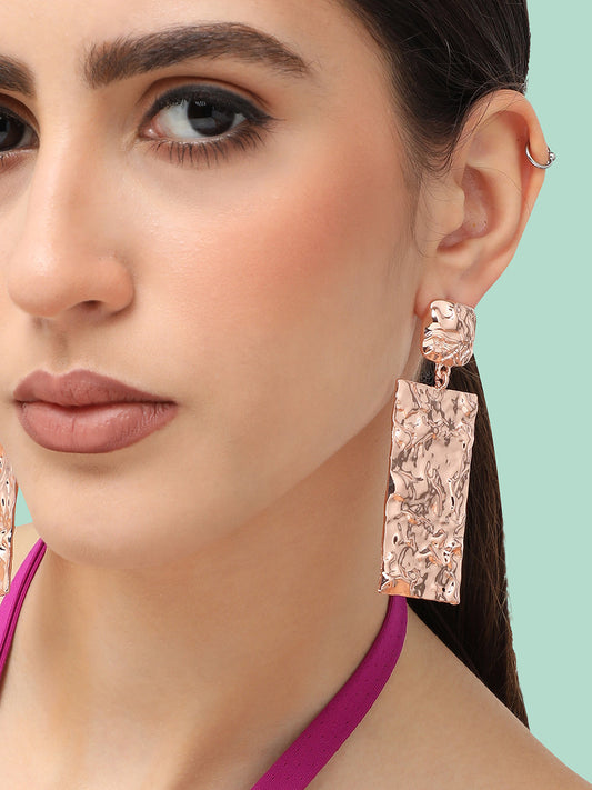 Gold Plated Designer Party Drop Earring For Women