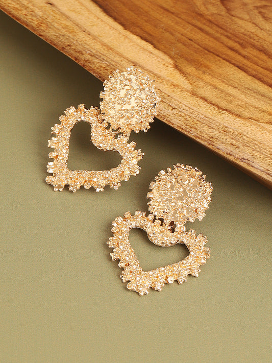 Gold Plated Designer Party Drop Earring For Women