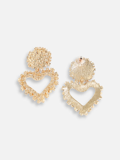 Gold Plated Designer Party Drop Earring For Women