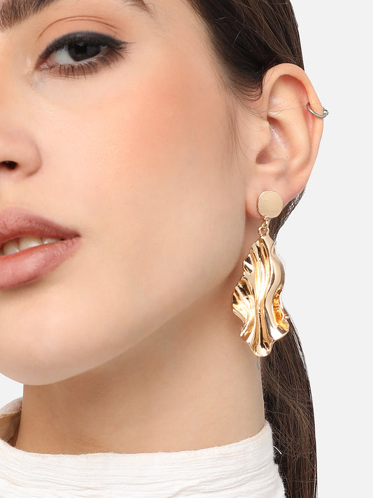 Gold Plated Designer Party Drop Earring For Women
