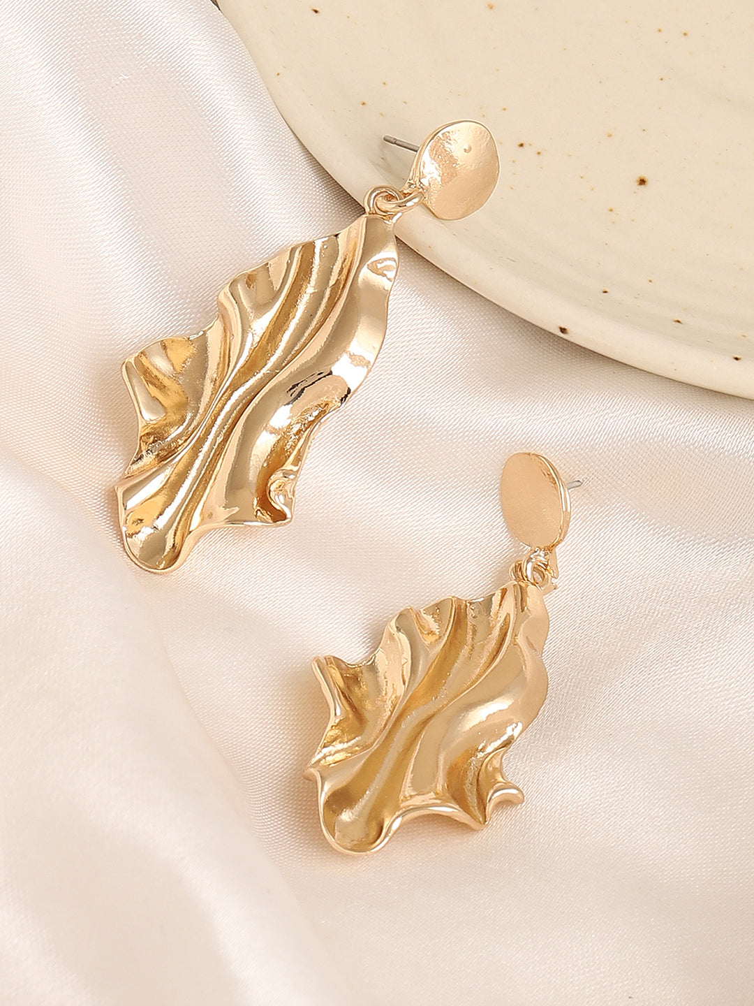 Gold Plated Designer Party Drop Earring For Women