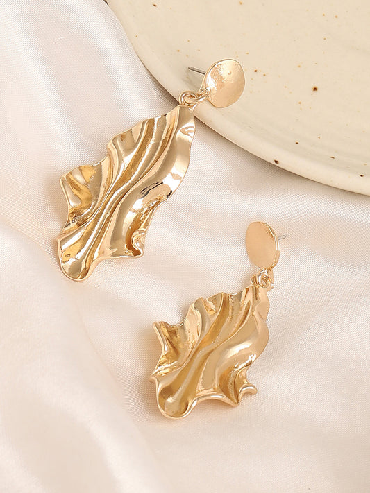 Gold Plated Designer Party Drop Earring For Women