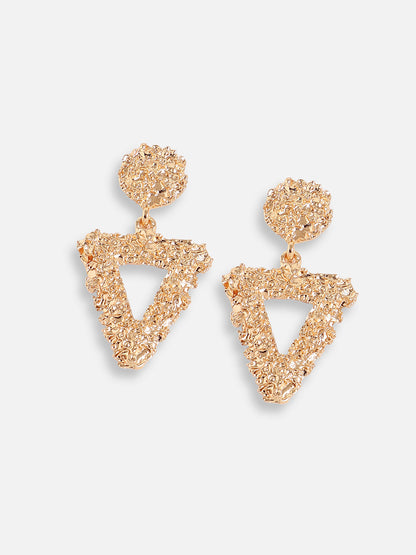 Gold Plated Designer Party Drop Earring For Women