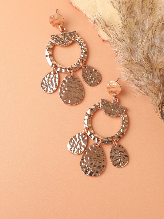 Gold Plated Designer Party Drop Earring For Women
