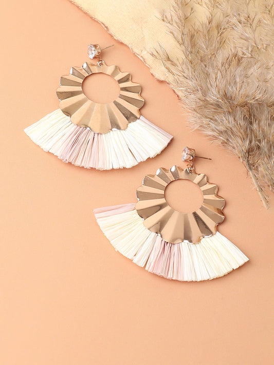 Gold Plated Designer Party Drop Earring For Women