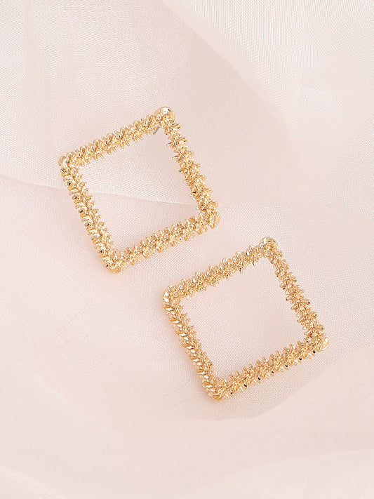 Gold Plated Designer Party Stud For Women