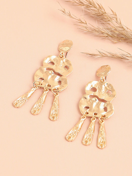 Gold Plated Designer Party Drop Earring For Women