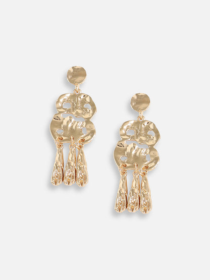 Gold Plated Designer Party Drop Earring For Women
