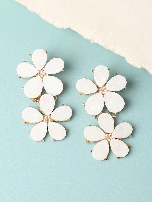 Gold Plated Designer Party Drop Earring For Women