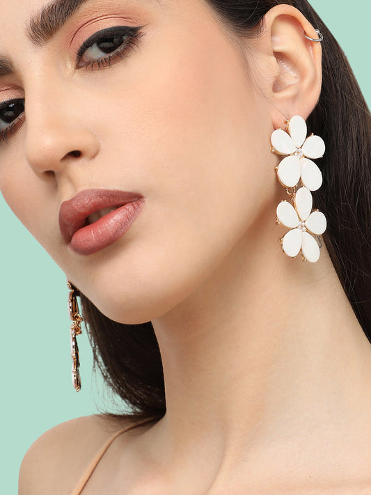 Gold Plated Designer Party Drop Earring For Women