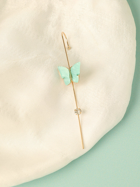 Gold Plated Designer Party Ear Cuff For Women