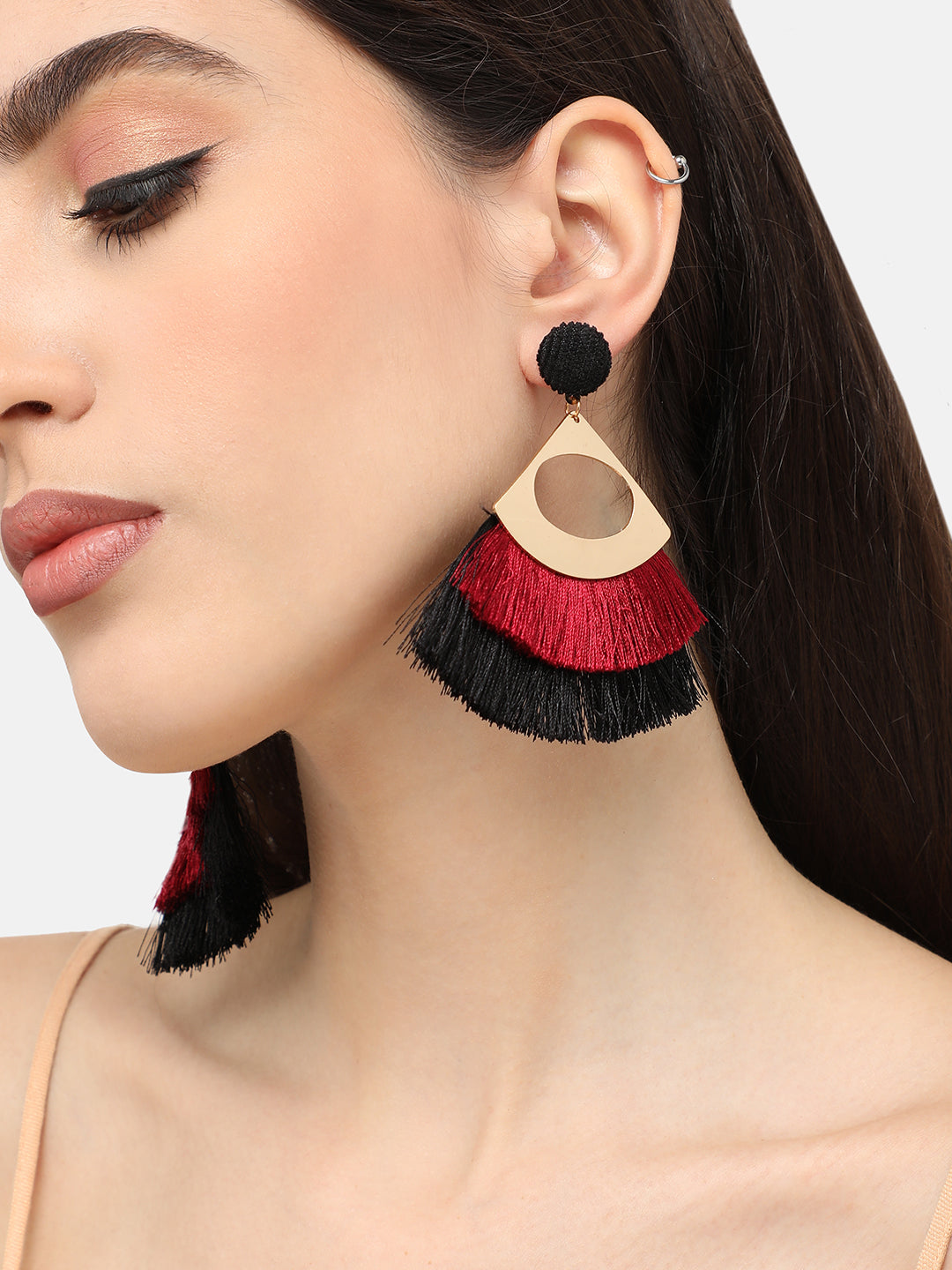 Gold Plated Designer Party Drop Earring For Women