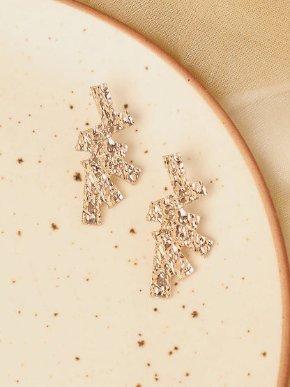 Gold Plated Designer Party Drop Earring For Women