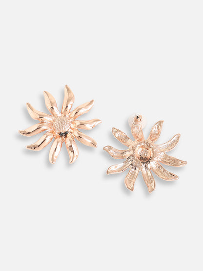 Gold Plated Designer Party Stud For Women