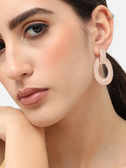Gold Plated Designer Party Drop Earring For Women