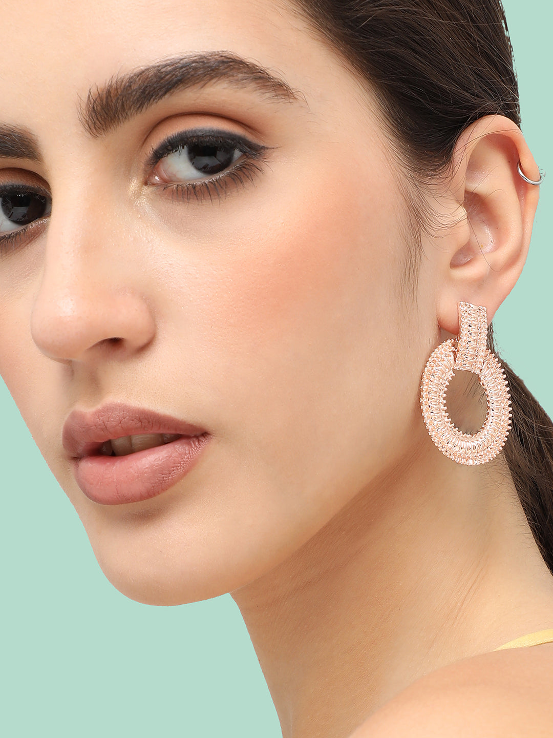 Gold Plated Designer Party Drop Earring For Women