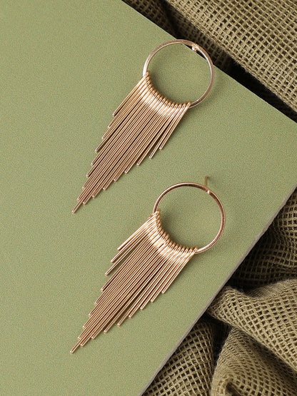 Gold Plated Designer Party Drop Earring For Women
