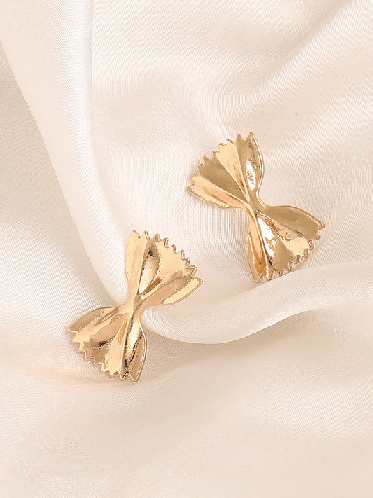 Gold Plated Designer Party Stud For Women