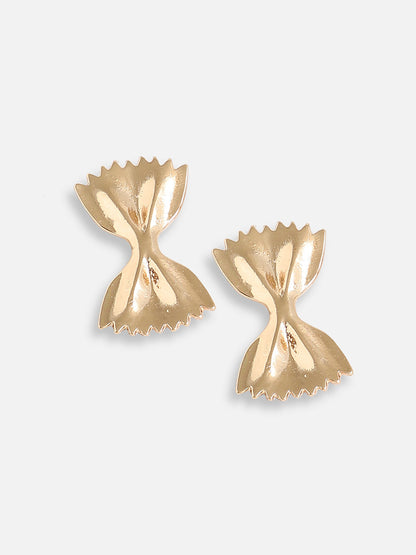 Gold Plated Designer Party Stud For Women